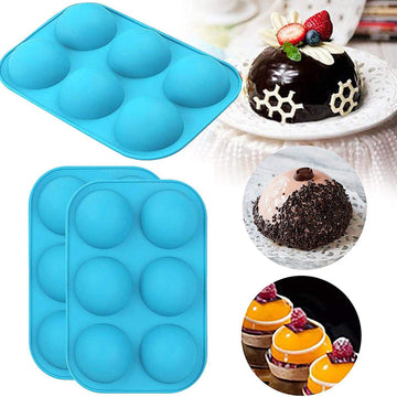 2pcs sphere chocolate Bombe mold