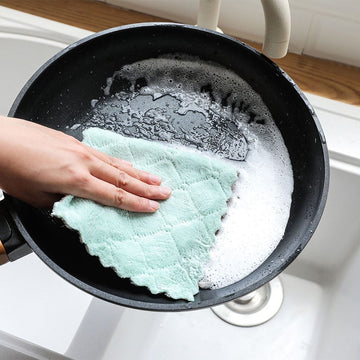 4 PCS Microfiber Kitchen Towels