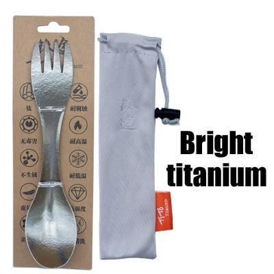2 in 1 Spoon And Fork Camping Utensil