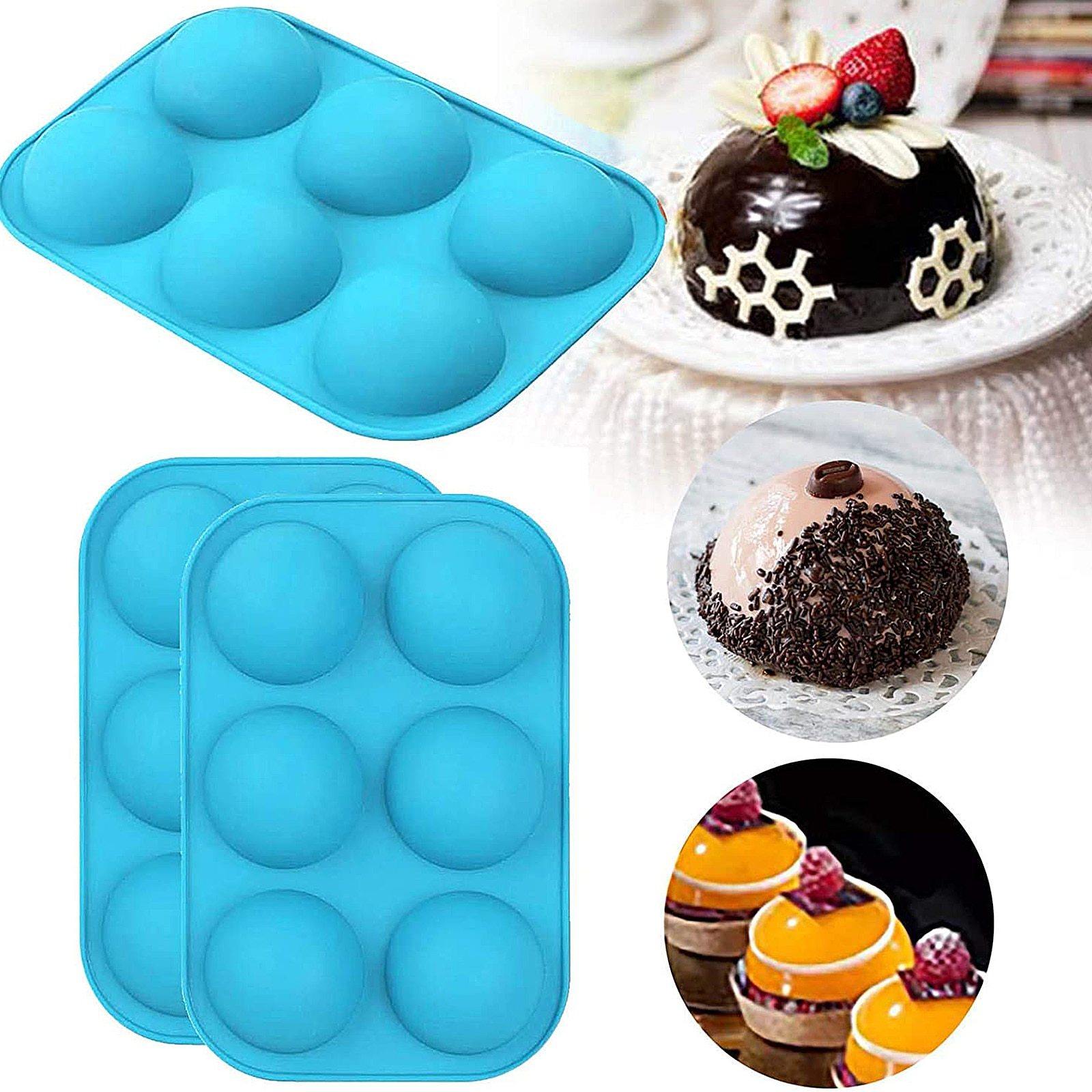 2pcs sphere chocolate Bombe mold