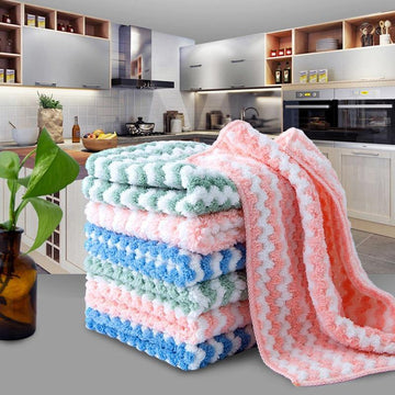 5Pcs Wiping Kitchen Towels Set