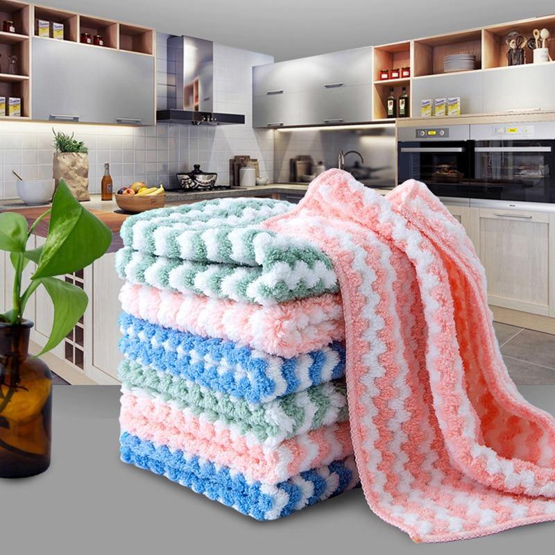 5Pcs Wiping Kitchen Towels Set