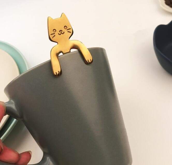 Cartoon Cat Teaspoon