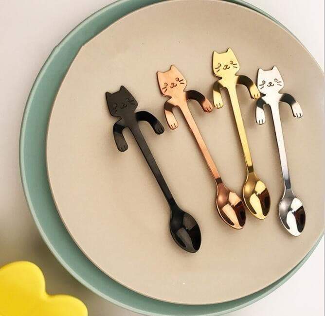 Cartoon Cat Teaspoon