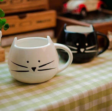 Charming Ceramic Cat Mug