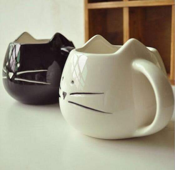 Charming Ceramic Cat Mug