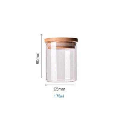Glass Jars With Wooden Lid