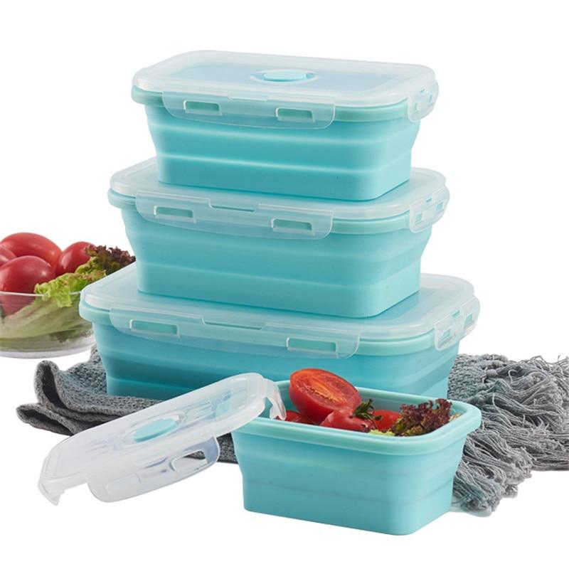 Silicon Food Storage Containers With Lids
