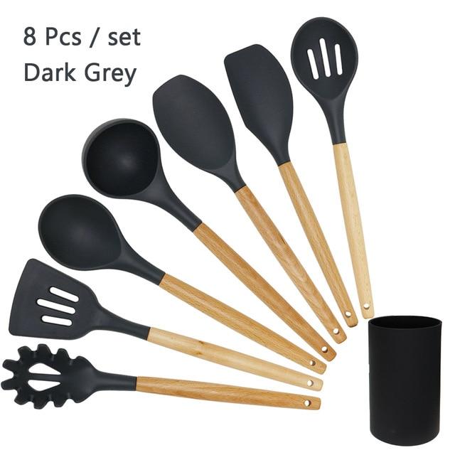 Silicone Cooking Utensils Set